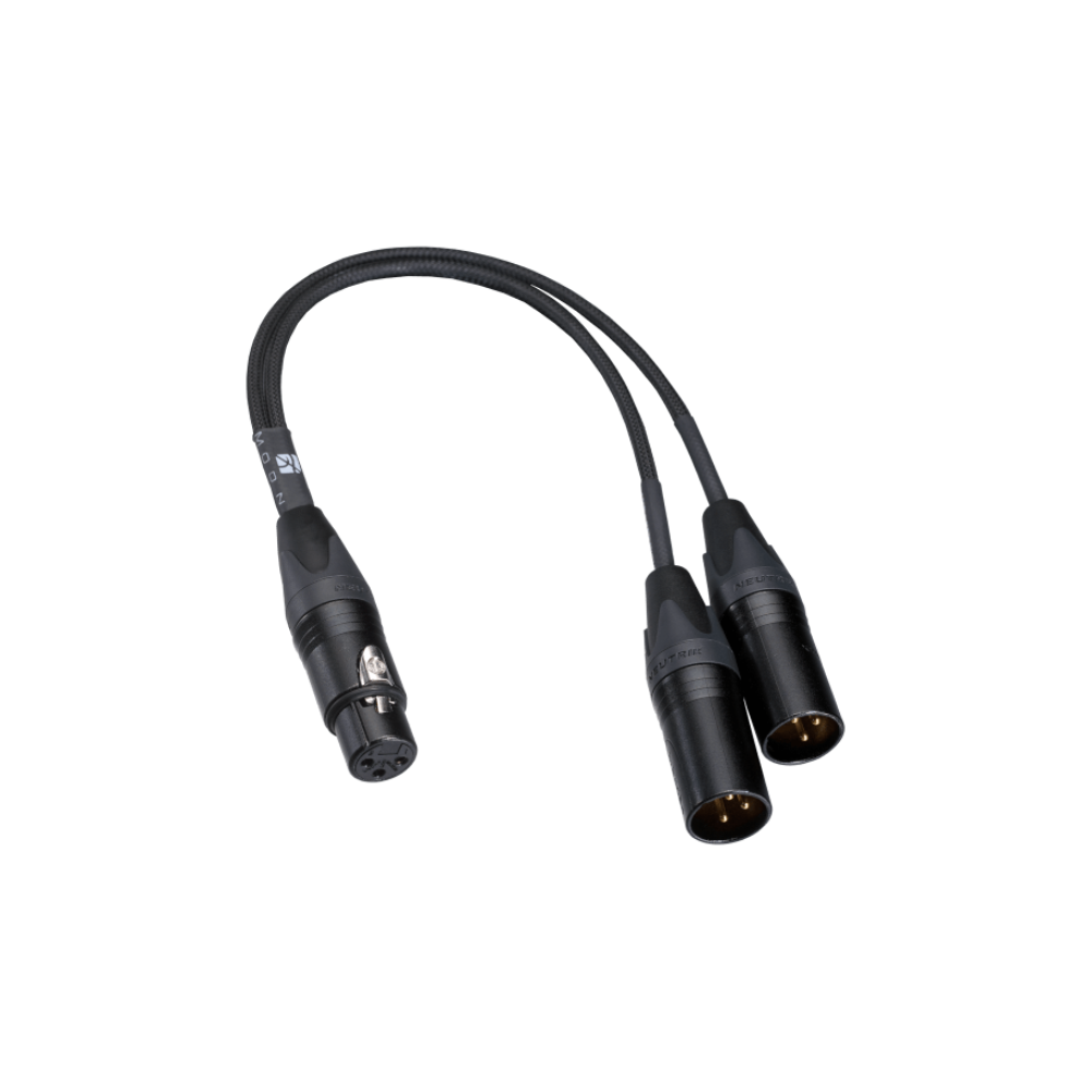 XLR Bridging Y Adaptor Cable